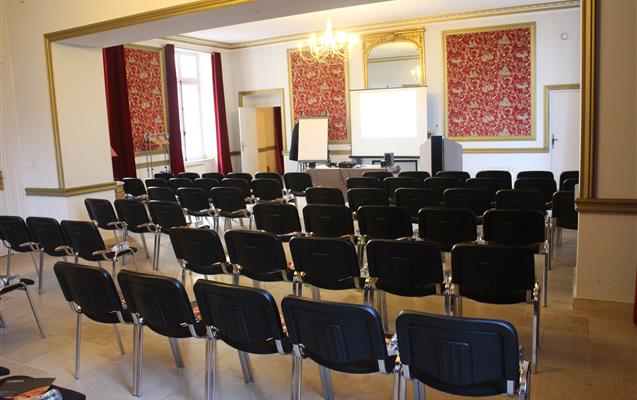 Séminaire Amboise disposition Théâtre  - Hôtel le Domaine des Thomeaux